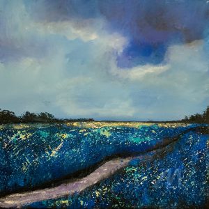Blue field