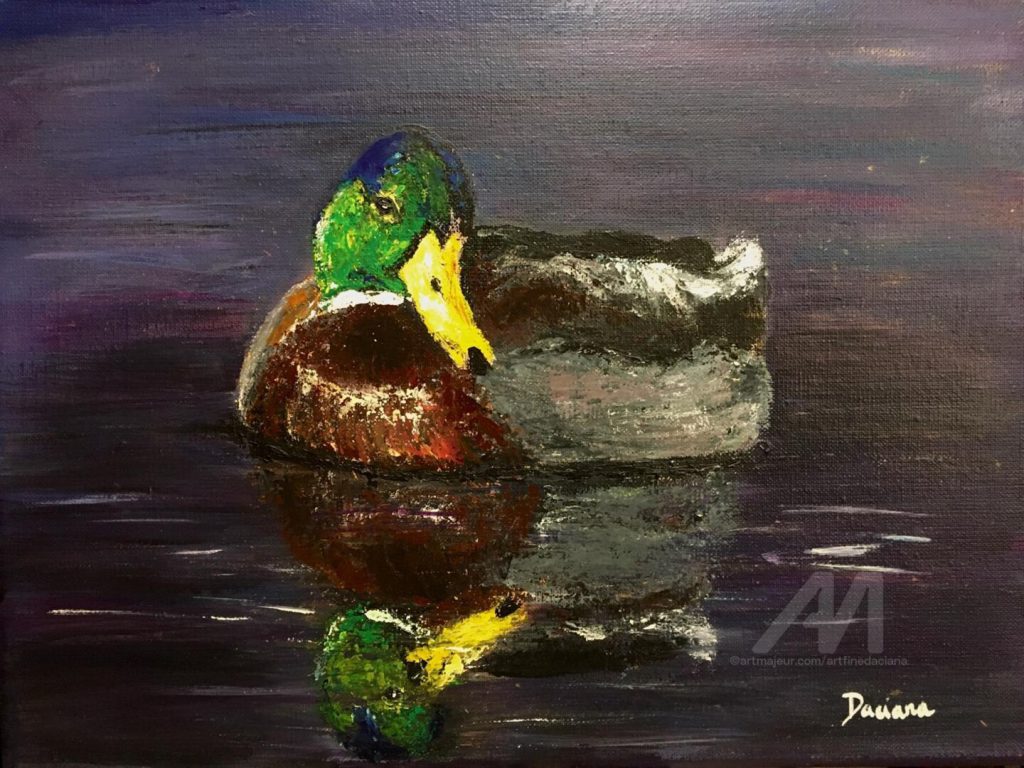 Canard col vert