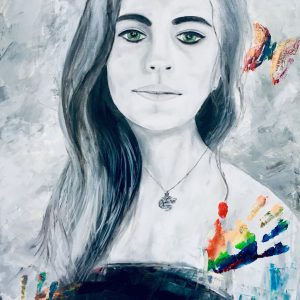 “Dreaming colors “ self portrait