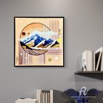 Embroidered peaks