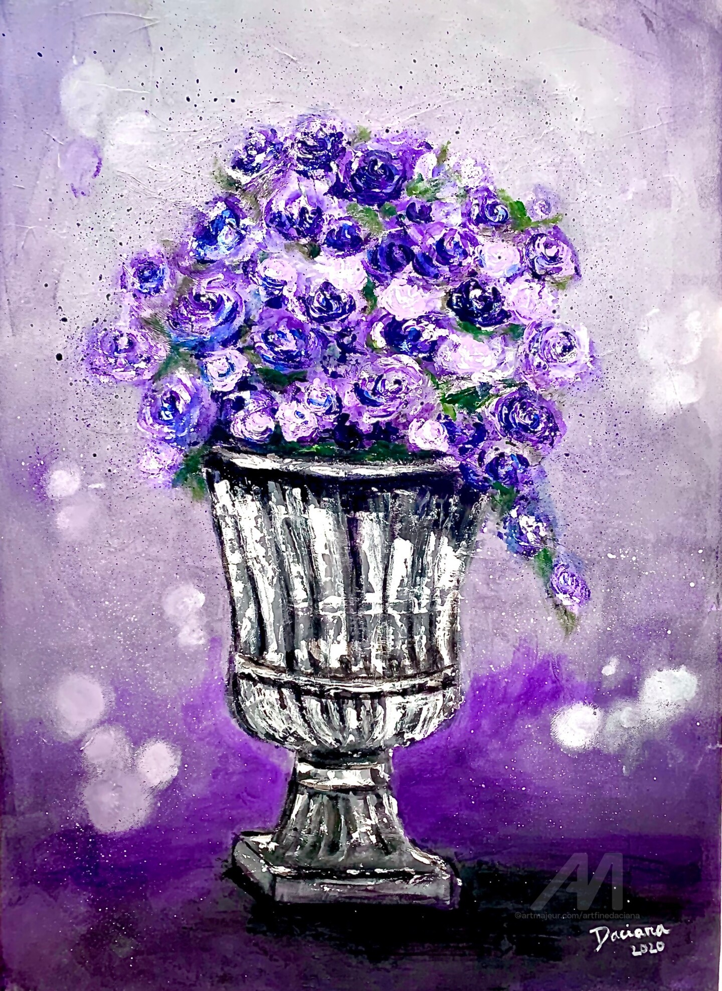 “Purple roses”