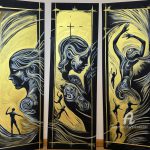 Triptych - Enchanted reverie