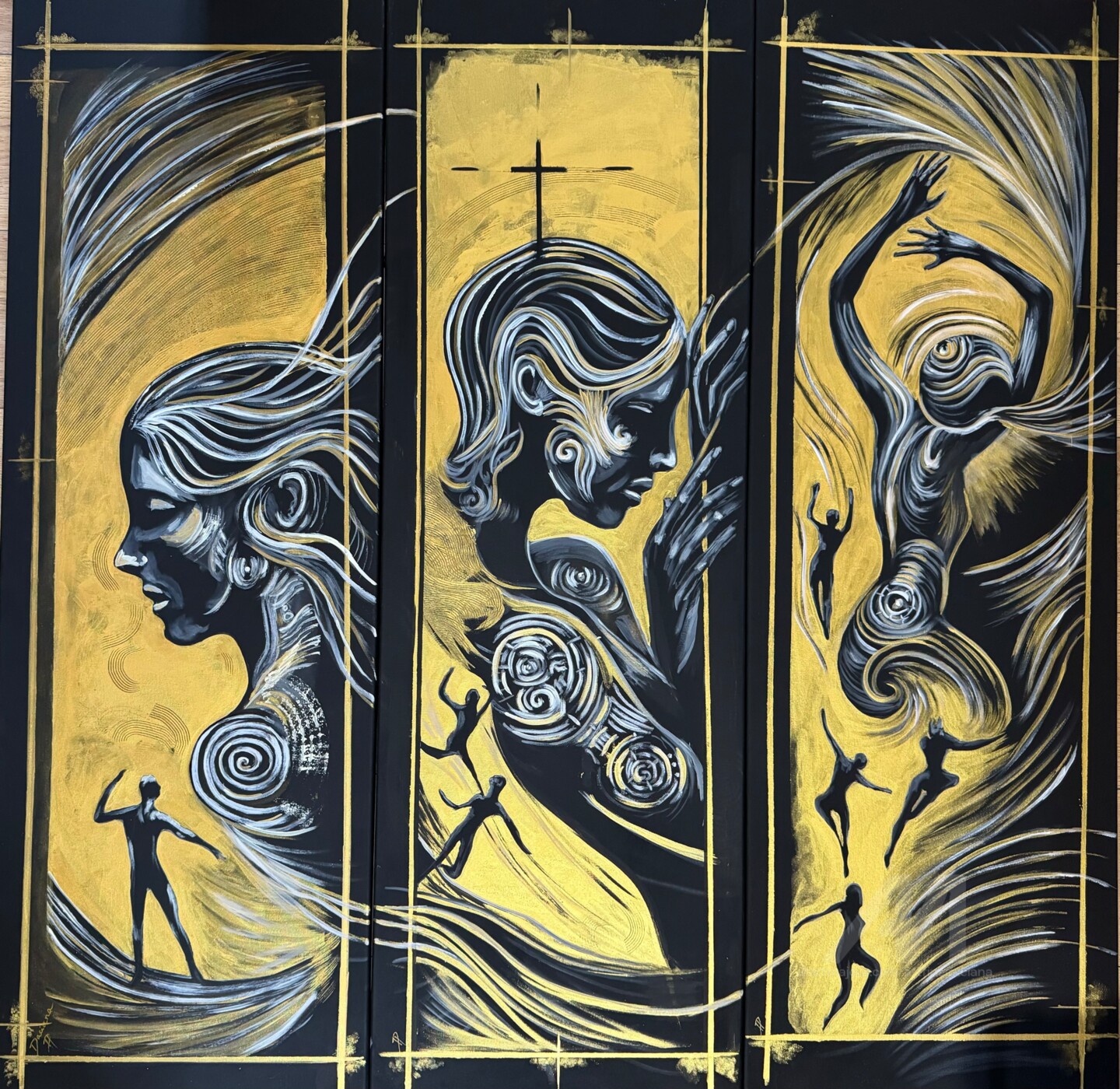 Triptych - Enchanted reverie