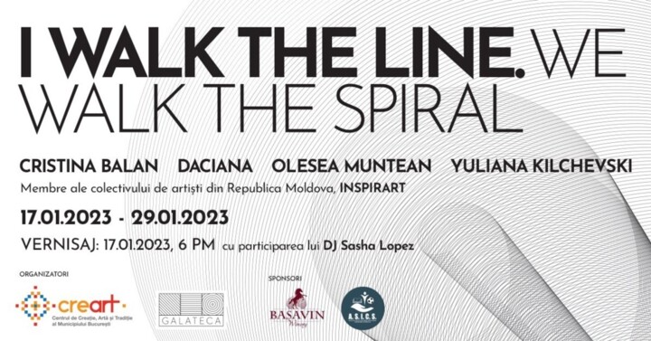 Visual for I walk the line.We walk the spiral